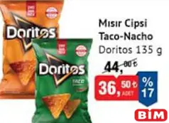 DORİTOS TACO-NACHO MISIR CİPSİ 135 G